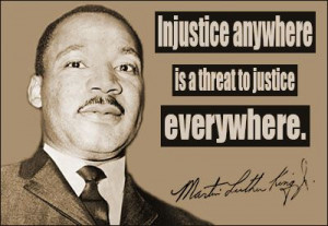 Martin Luther King, Jr. quote #injustice