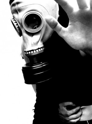Gas Mask Tumblr Heart