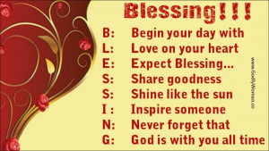 Spiritual Quotes On Blessings | Blessings! | Inspirational quotes