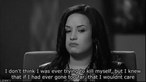 Demi Lovato Quotes About Depression White #demi lovato #minee