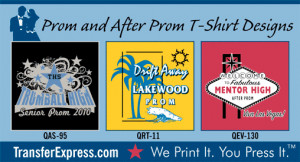 Prom Tshirt Designs - Ready to Customize