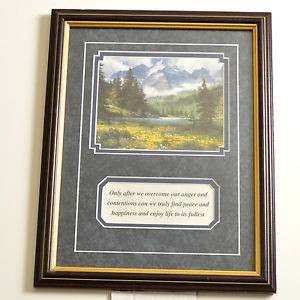 Inspirational-Quote-Framed-Print-Overcome-Anger-Find-Happiness