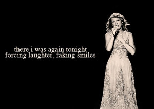 Quotes by Taylor Swift Song