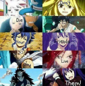 Fairy tail! Le sigh.. too bad that is not true in real life... So wish ...