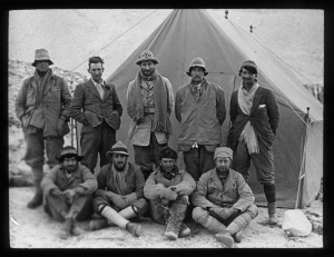 Group at Base Camp - The Bentley Beetham Collection