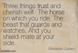 Horse Quotes about Trust