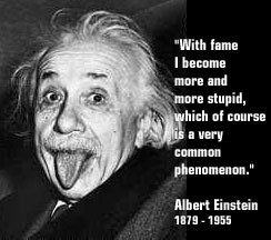 Albert Einstein on Fame