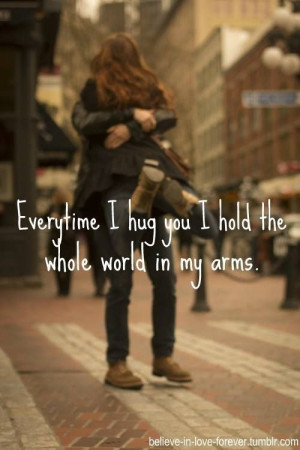 At least my Whole World!!!!! :-* I Love YOU Baby!! Just thought you ...