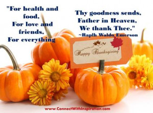 Thanksgiving, Gourds of different types, abundance, Ralph Waldo ...
