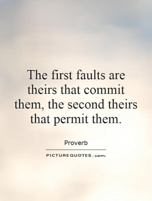 ... that commit them, the second theirs that permit them. Picture Quote #1
