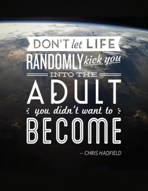 Chris Hadfield quote