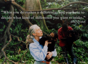 Enjoy the best of Jane Goodall quotes . Famous Quotes by Jane Goodall ...