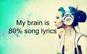 ... tags for this image include: young, girl, Lyrics, music and reality