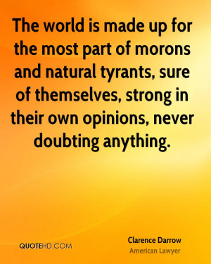 Clarence Darrow Quotes