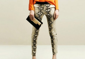 just got some pants made out of snake skin