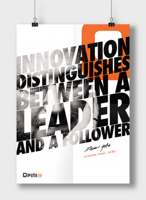 Bold Quotes Posters Featuring Great Leaders