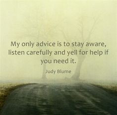 Great advice from Judy Blume #advice #greatadvice #listen #quote # ...