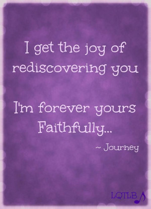 Faithfully - Journey