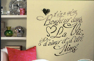 Quote-in-FRENCH-BONHEUR-wall-stickers-room-decor-house-inspirational ...