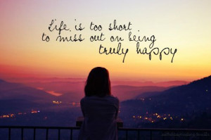 Life is too short quotes sky sunset girl life truth short