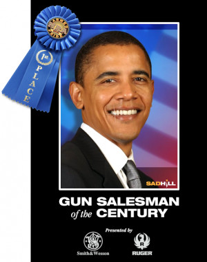 obama gun salesman of the year firearms salesman of the century sad ...