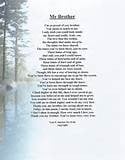 Original Inspirational Christian Poetry - Poems - My Brother