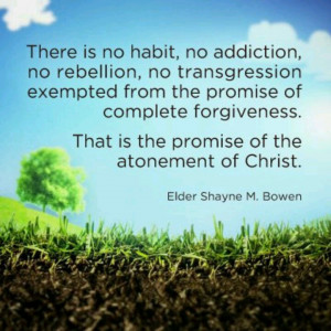 the promise of the Atonement, Shayne M. Bowen; Come Follow Me Youth ...