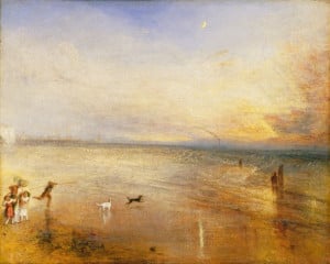 JMW Turner, The New Moon or I've lost My Boat, You shan't have Your ...