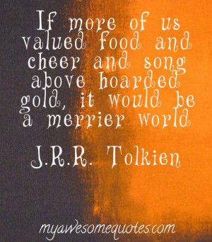 Tolkien Quote About Happiness