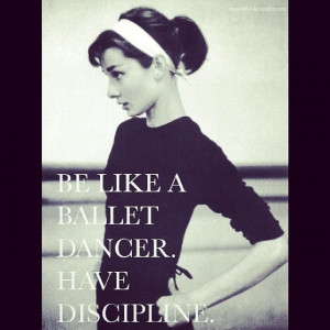 quote ballet dancer audrey hepburn