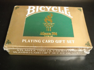 Cards_bicycle_olympics_1996_atlanta_two_decks_in_leatherette_case ...