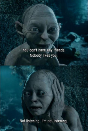 Smeagol vs Gollum ... (more) Loading...