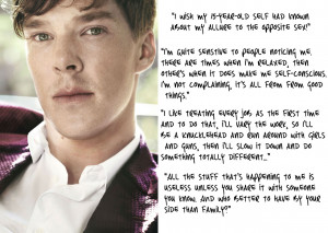 Lovely quotes taken from the Instyle interview with BC. He’s just so ...