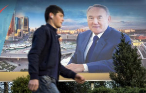 ... Nursultan Nazarbayev in Almaty April 21, 2015. REUTERS/Shamil Zhumatov
