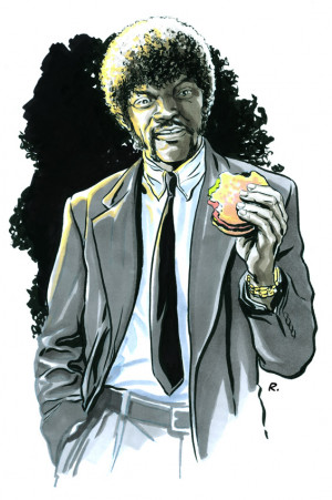 the quote from pulp fiction samuel l jackson
