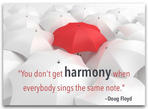 Harmony Quotes Follow Order...