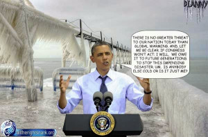 Even though President Obama continues to lie about “climate change ...