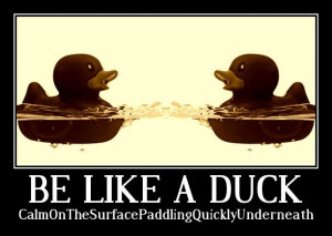 Be Like a Duck - created by avenez2