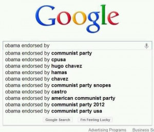 Google Obama Endorsed by...