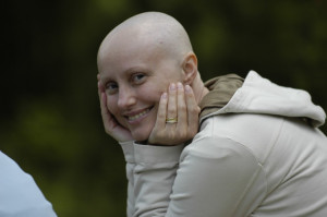 Bald Cancer Patient