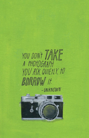 Illustrated Photography Quotes