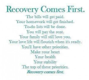 If you Love your life, Recovery Comes First! Get help today (888) 590 ...