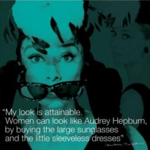 Home · Art Prints · Audrey Hepburn (Quote)