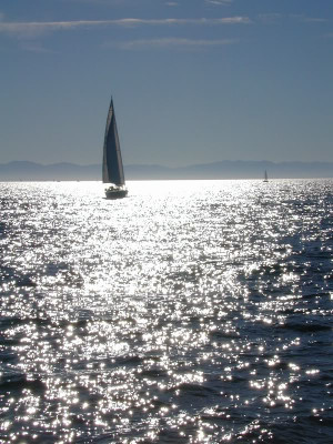 To me, nothing made by man is more beautiful than a sailboat under ...