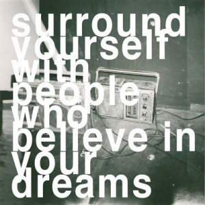 Surround Yourself Stretched Canvas
