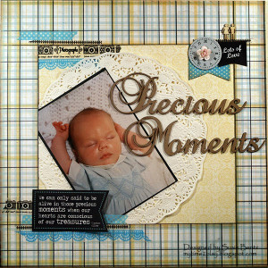 baby layout featuring the *new* Dream Big line from Quick Quotes ...