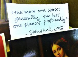 Stendhal, On Love