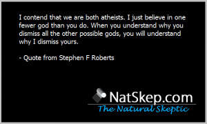 Great quote from Stephen F. Roberts:
