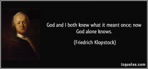 More Friedrich Klopstock Quotes