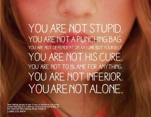 Teen Dating Abuse PSA by Nina Bishop, via Behance